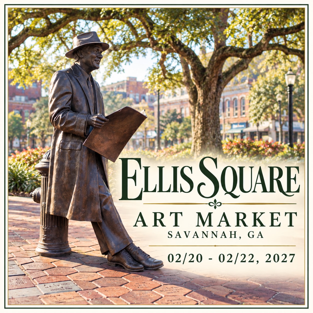Ellis Square Art Market, Savannah, GA