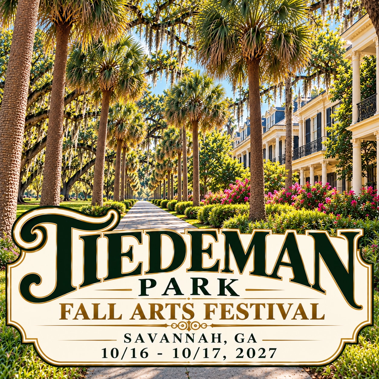 Tiedeman Park Fall Arts Festival, Savannah, GA